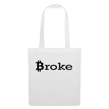 Broke B - Stoffbeutel - Weiß - Vorne