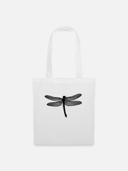 dragonfly - Stoffbeutel - Weiß