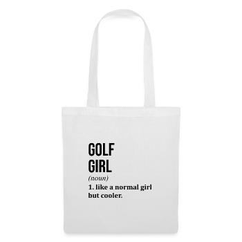 Golf - Stoffbeutel - Weiß - Vorne
