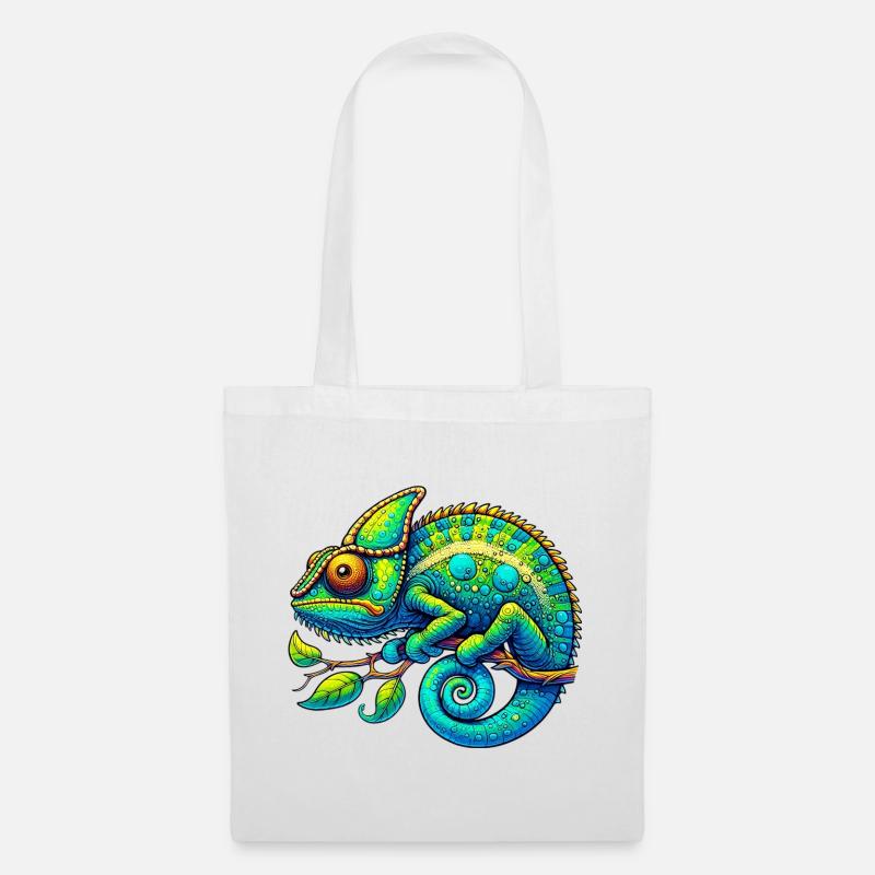 Chameleon - Tote Bag - white