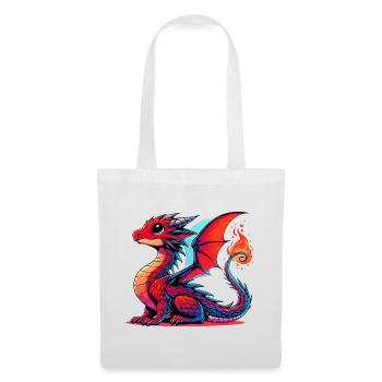 Dragon - Tote Bag - white - Front