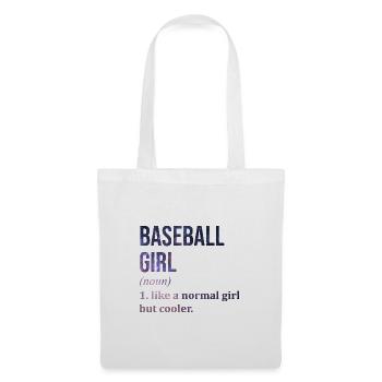 Baseball - Tote Bag - white - Front