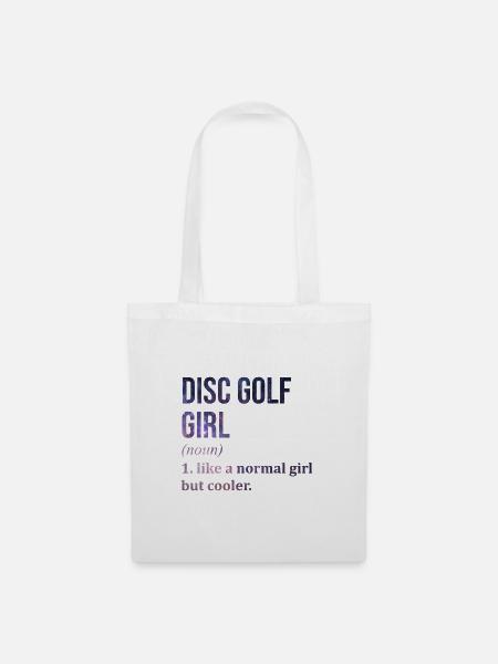 Discgolf Discgolf Discgolf - Stoffveske - hvit