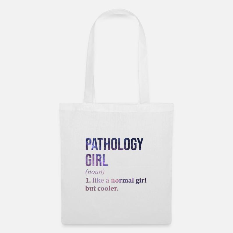 Pathologie - Stoffbeutel - Weiß