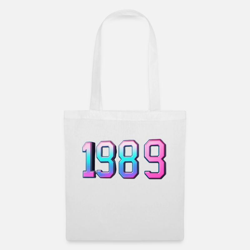 1989 - Stoffbeutel - Weiß
