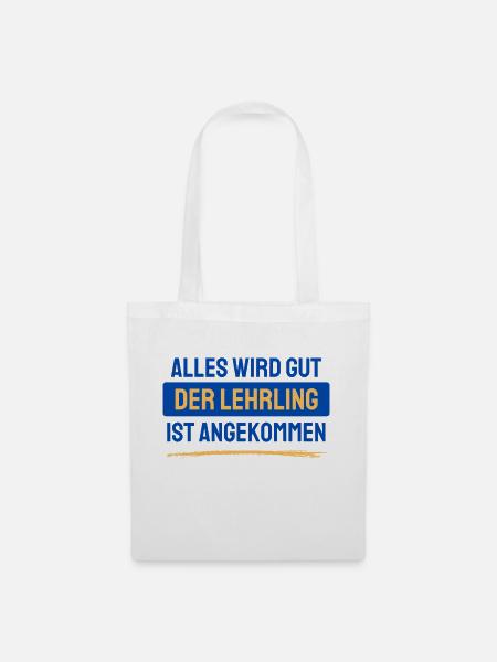 Alles wird gut - Stoffbeutel - Weiß
