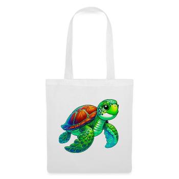 Turtle - Tote Bag - white - Front