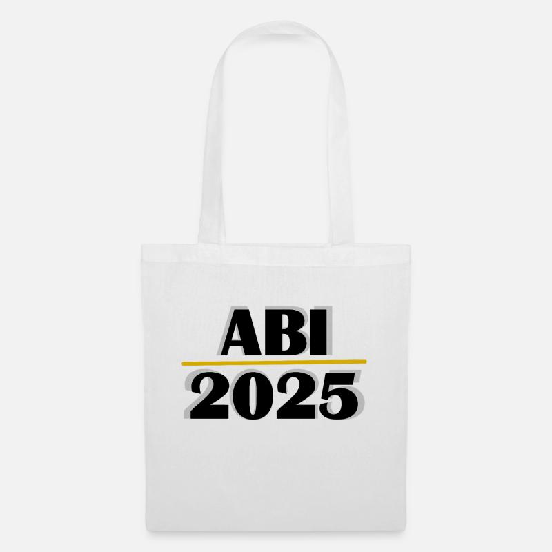 ABI 2025 - Stoffbeutel - Weiß