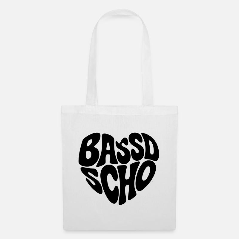 Bassd scho - Stoffbeutel - Weiß