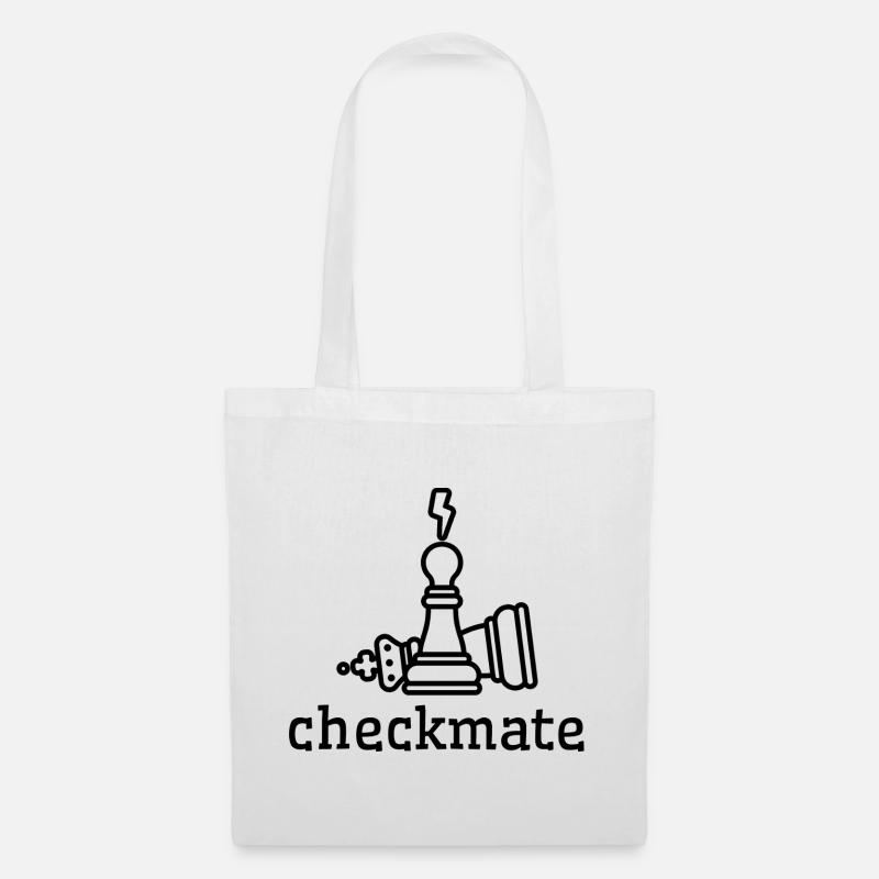 Checkmate to win - Tote Bag - white