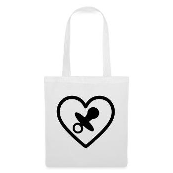 Heart + Childcare / Nanny Super Nanny - Tote Bag - white - Front