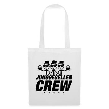 Junggesellen Crew - Stoffbeutel - Weiß - Vorne