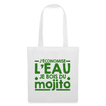 Mojito Humorous Phrase Humor Mojito Cocktail - Tote Bag - white - Front