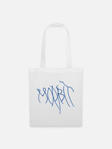 Geschenkidee für echte Moabiter - Stoffbeutel - Weiß
