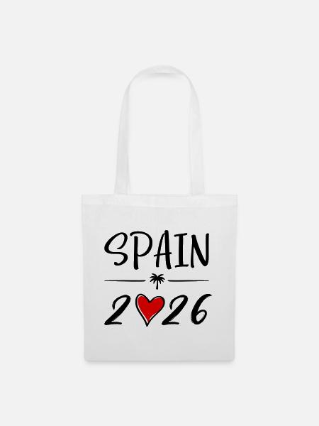 Spain 2026 - Stoffbeutel - Weiß