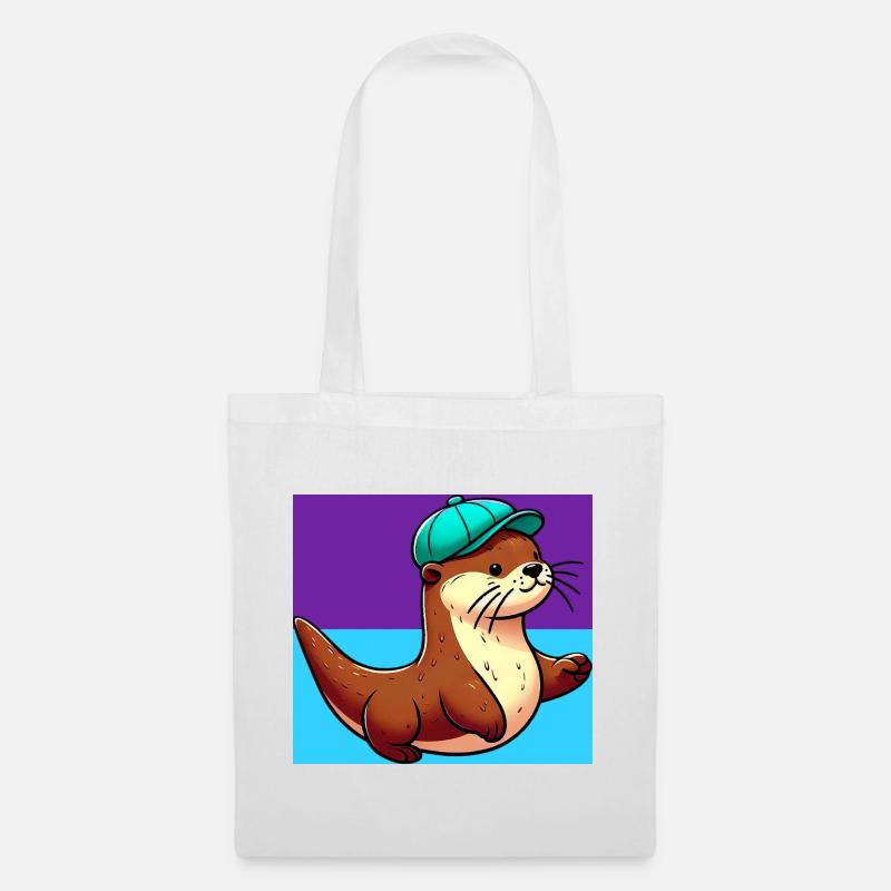 otter - Tote Bag - white
