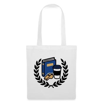 Grad Class Abschluss Logo - Stoffbeutel - Weiß - Vorne