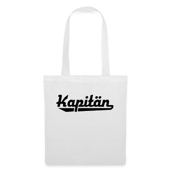 Kapitän - Stoffbeutel - Weiß - Vorne