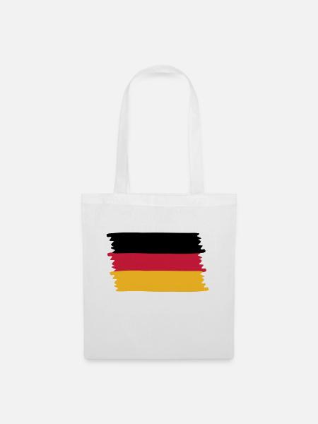 Deutschland - Stoffbeutel - Weiß