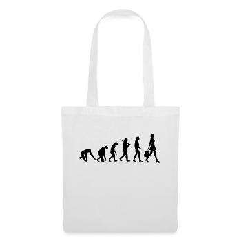 WOMEN EVOLUTION - Tote Bag - white - Front
