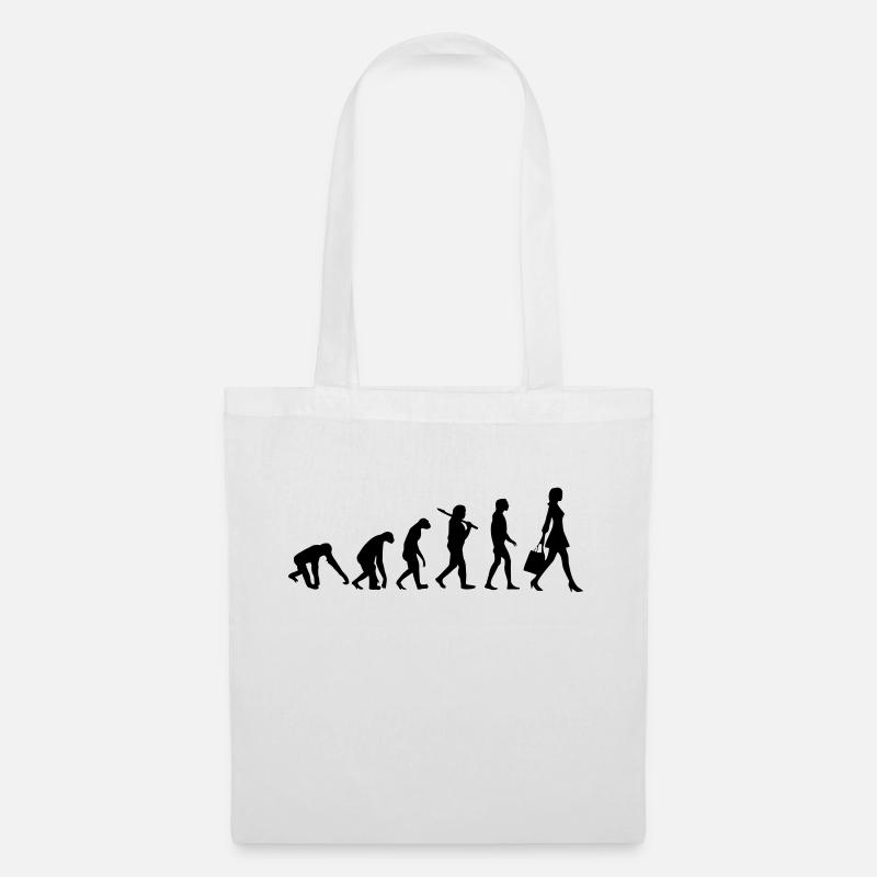 WOMEN EVOLUTION - Tote Bag - white