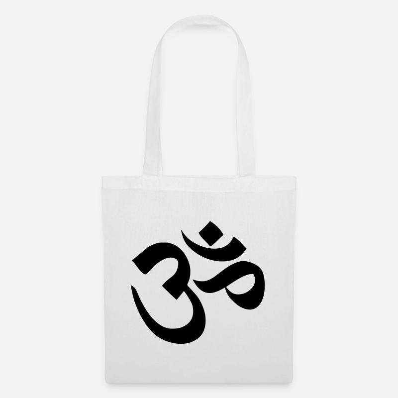 Om Ornament - Tote Bag - white