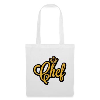 Chef | Crown | Krone - Tote Bag - white - Front