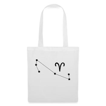 Constellation du Zodiaque - Sac en tissu - blanc - Devant