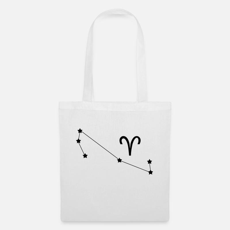Constellation du Zodiaque - Sac en tissu - blanc