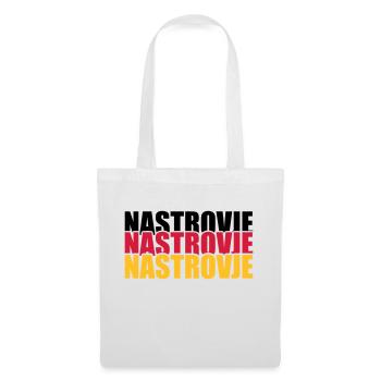 Nastrovje Deutschland Germany Fan Shirt - Stoffbeutel - Weiß - Vorne
