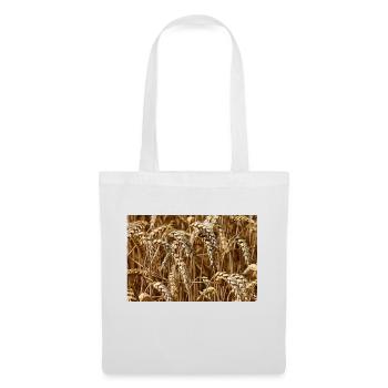 épis de blé - Sac en tissu - blanc - Devant