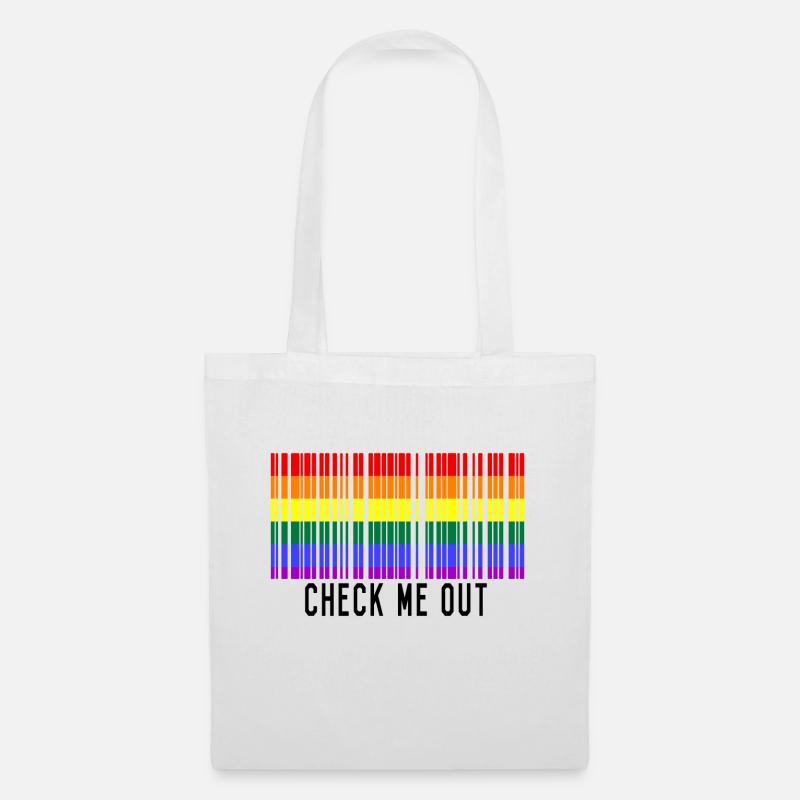 Gay Pride - Stoffbeutel - Weiß