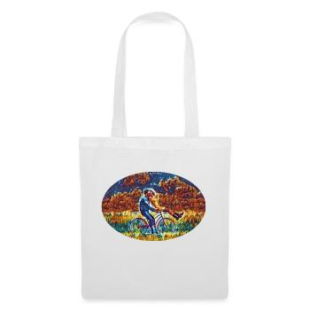 Couple - Sac en tissu - blanc - Devant