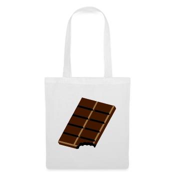 A chocolate bar - Tote Bag - white - Front
