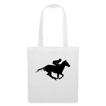 reitsport - Sac en tissu - blanc - Devant