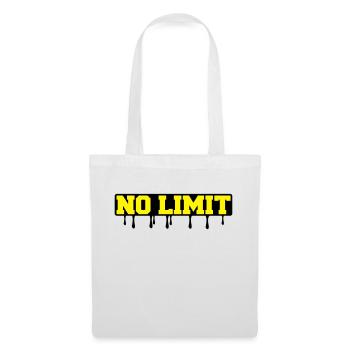 no_limit2 - Sac en tissu - blanc - Devant