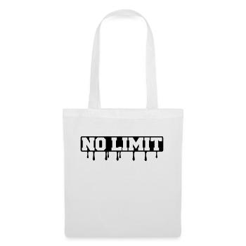 no_limit1 - Sac en tissu - blanc - Devant