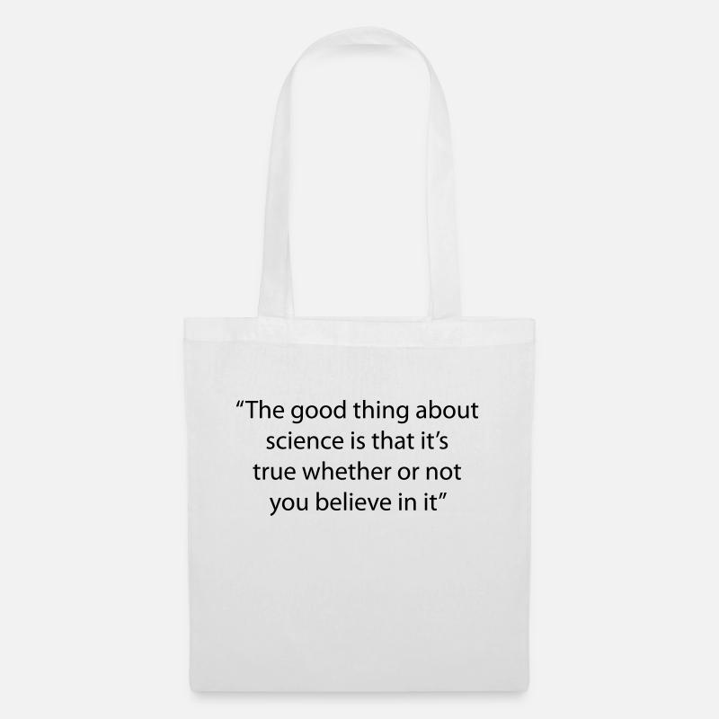 True science - Stoffbeutel - Weiß