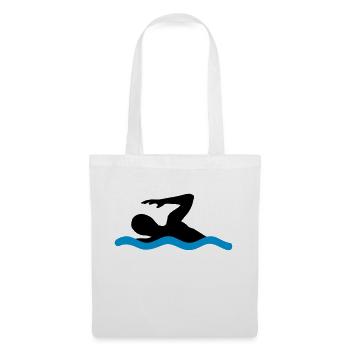 swimming - Tote Bag - white - Front