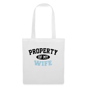 Property Of My Wife - Tote Bag - white - Front