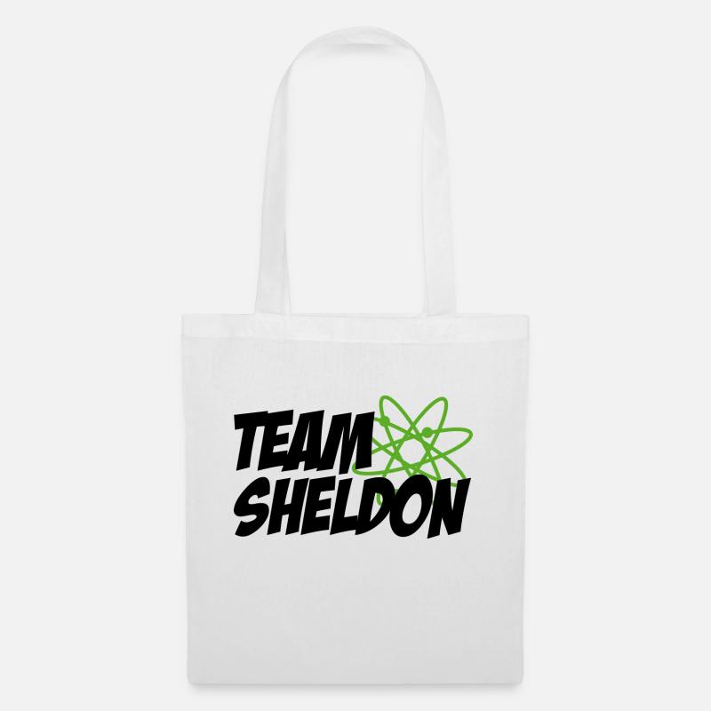 The Big Bang Theory Team Sheldon - Stoffbeutel - Weiß