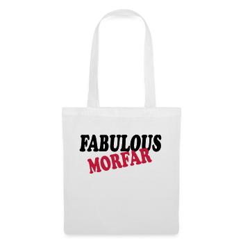 Fabulous morfar 111 - Stoffbeutel - Weiß - Vorne