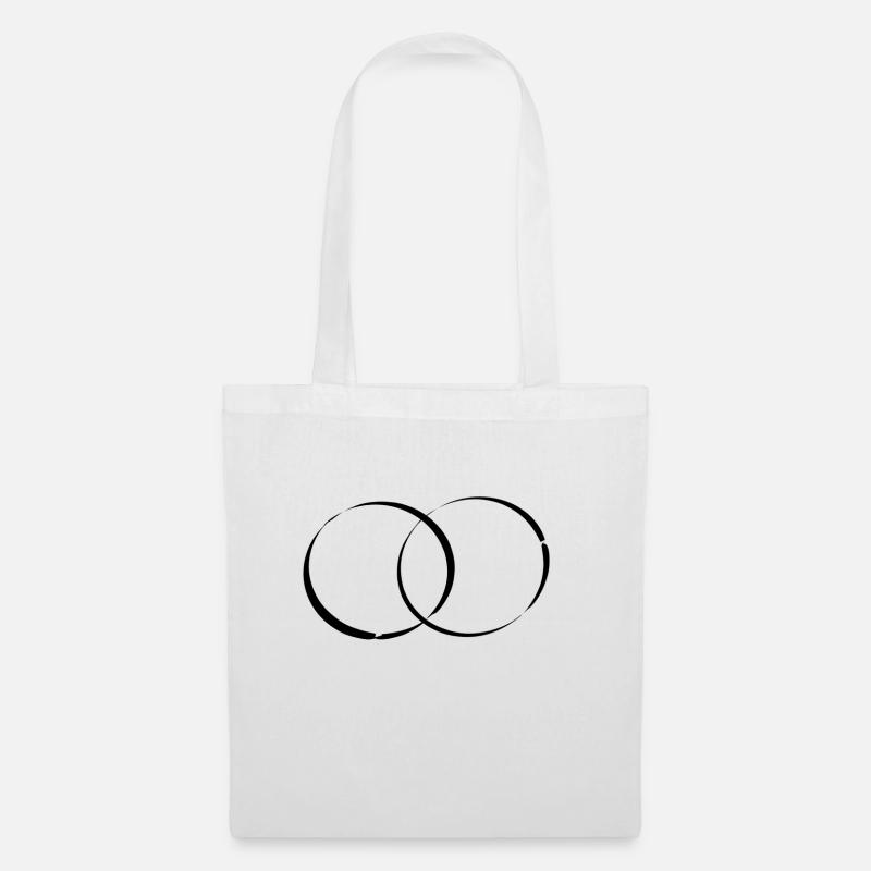 rings - Tote Bag - white