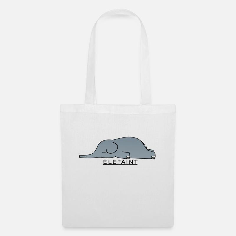 Elefaint - Stoffbeutel - Weiß