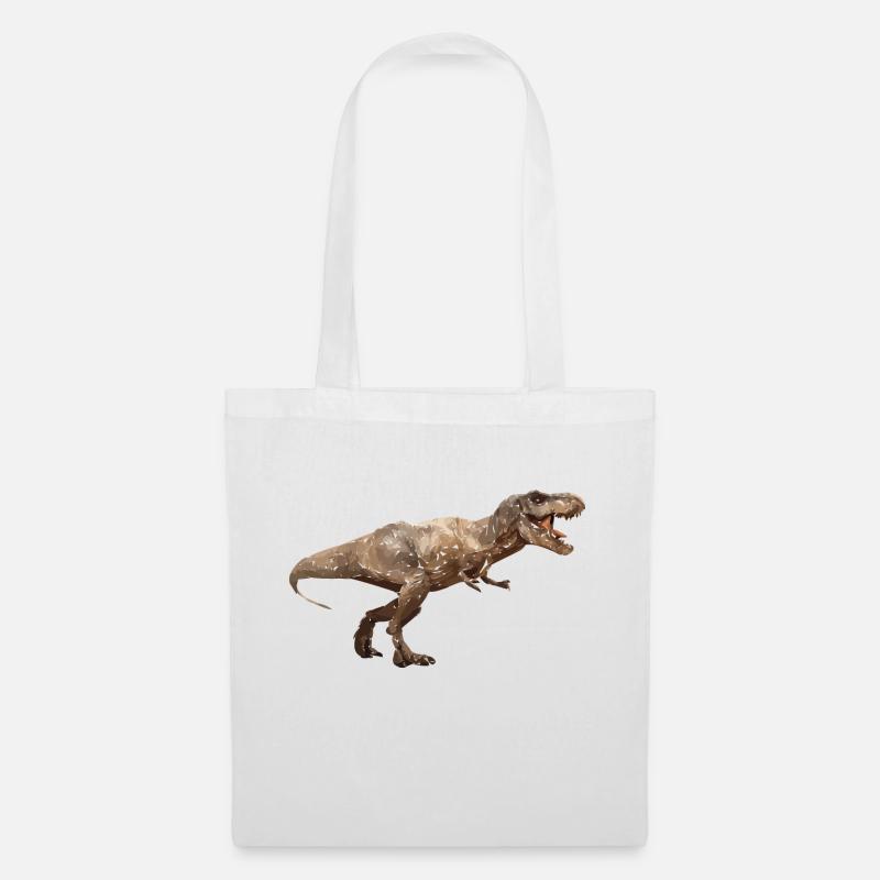 T Rex - Stoffbeutel - Weiß