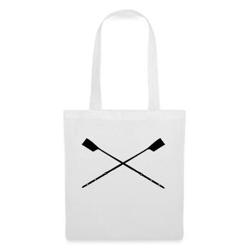 Rowing Oars - Chemise de crânes d'aviron - Sac en tissu - blanc - Devant