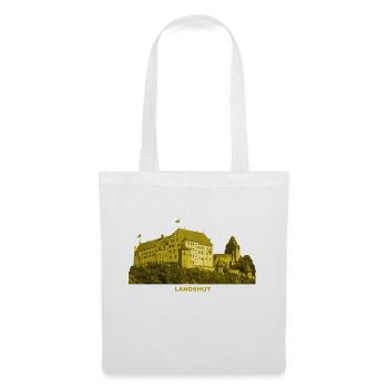 Château de Landshut Trausnitz Isar Basse Bavière Montagne - Sac en tissu - blanc - Devant