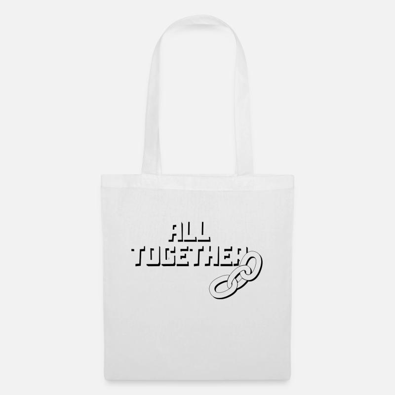 All together - Stoffbeutel - Weiß