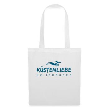 küste Möwe - Stoffbeutel - Weiß - Vorne