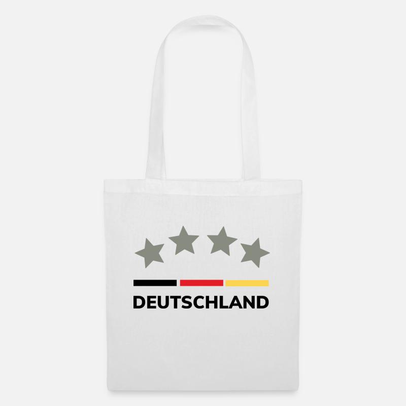 Deutschland - Stoffbeutel - Weiß